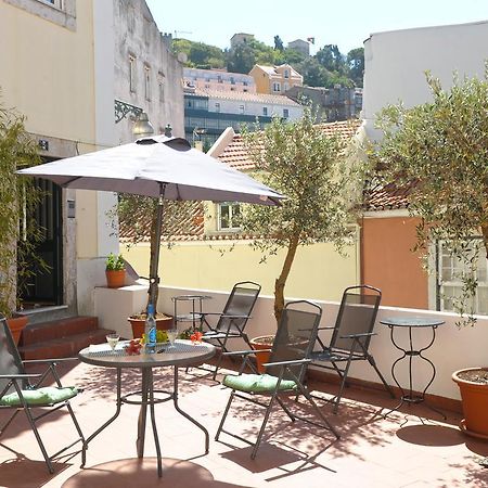 Costa Do Castelo Terrace, Em Rua Dos Lagares 8 Daire Lisboa Oda fotoğraf