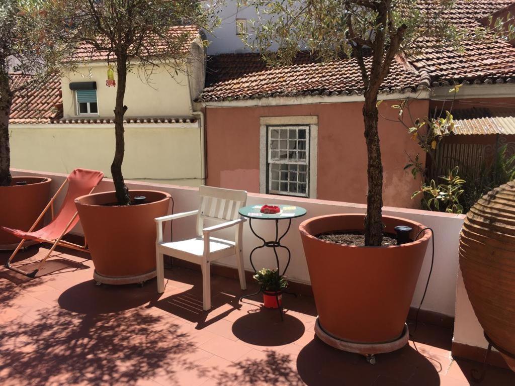 Costa Do Castelo Terrace, Em Rua Dos Lagares 8 Daire Lisboa Dış mekan fotoğraf
