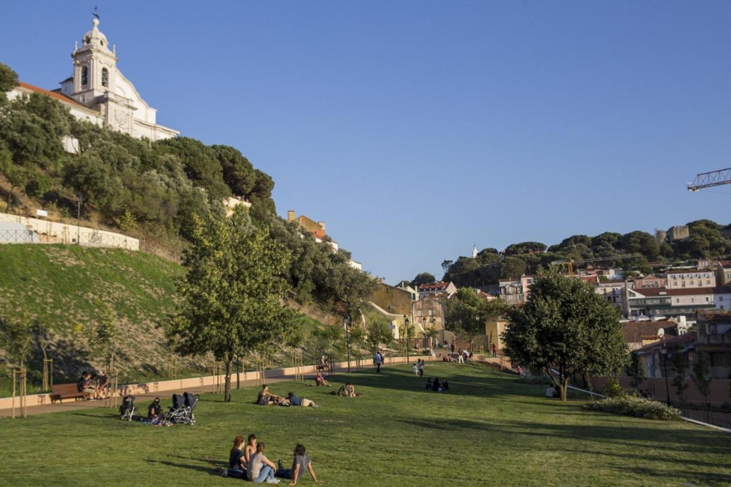 Costa Do Castelo Terrace, Em Rua Dos Lagares 8 Daire Lisboa Dış mekan fotoğraf