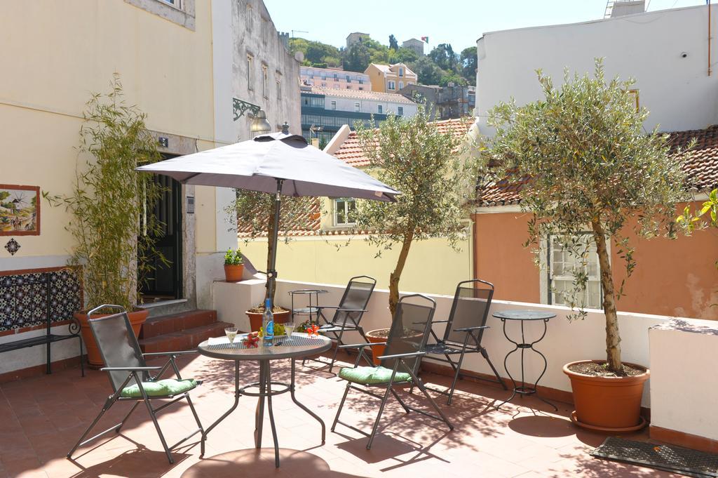 Costa Do Castelo Terrace, Em Rua Dos Lagares 8 Daire Lisboa Oda fotoğraf